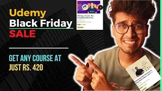 Udemy Black Friday Sale On Now | Get Any Course of Udemy for Just Rs. 420 😱😱