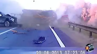 ДТП Car crash Как не надо делать на дороге 16