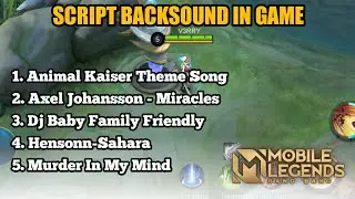 Script Backsound In Game Mobile Legends V16