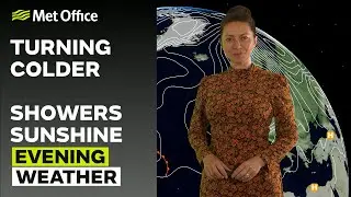 09/10/24 – Northerly wind  – Evening Weather Forecast UK – Met Office Weather
