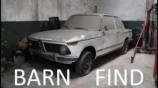 We Found an Abandoned '71 BMW 2002 | BMW 2002 Barn Find #1