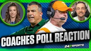 Top 25 Preseason Coaches Poll Reaction 🏈 | College Football Rankings