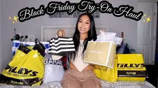 $1000+ Black Friday Try-On Haul 2022 | Vlogmas Day 1