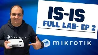 IS-IS Mikrotik Full Lab (Step by Step) - Ep 2