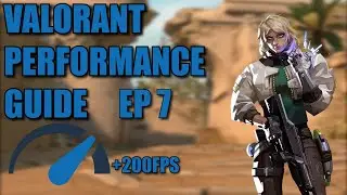 VALORANT PERFORMANCE GUIDE! (Boost FPS + Reduce Latency)