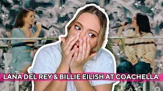 lana del rey & billie elish are mesmerizing 🎡 ocean eyes/video games at coachella 2024 *reaction*