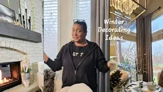 New 2024 Winter Decorate With Me After Christmas | Elevate Your Winter Decor Style