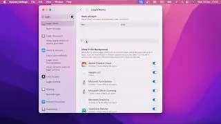 How to stop startup apps on Mac