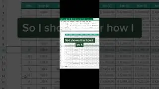 Easily Delete Rows In Microsoft Excel! #Shorts