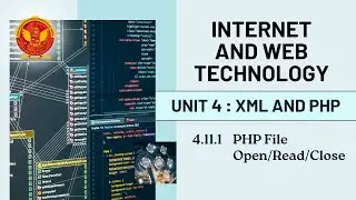 4.11.1 PHP File Open/Read/Close | CS504(A) |