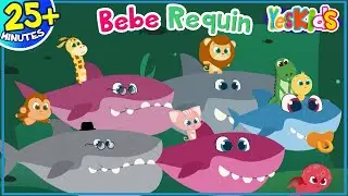 Bèbè Requin + 25 min de chansons et comptines à gestes pour bébé | YesKids Français