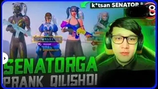 SENATORGA PRANK QILISHDI 😅, KO’… SAN SENATOR  13YOSH BOLA PRANK QILDI 😅
