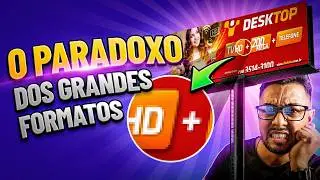 Por que as Artes para Grandes Formatos não Precisam de Alta Resolução? Paradoxo dos grandes formatos