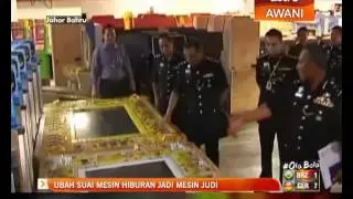 Ubah suai mesin hiburan jadi mesin judi