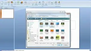 How to insert photo album presentation in black and white? | Powerpoint 2007