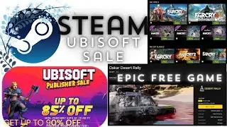 Steam Ubisoft Sale 2024 😍🔥90% off | Epic Free game today🔥|Far cry series | Assassin creed Series