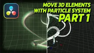 Fusion Particles and 3D Objects in DaVinci Resolve Part 1