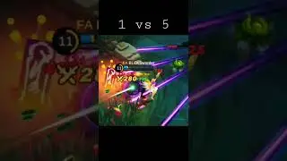 Беспощадный Дариус 1 vs 5 