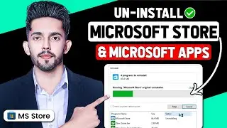 How to Uninstall Microsoft Store & Microsoft Store Apps (Windows 10 & Windows 11 Tutorial)