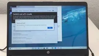 Getting Out of Windows 10 S Mode | 2020 HP 14 inch Laptop 14-DK1003DX
