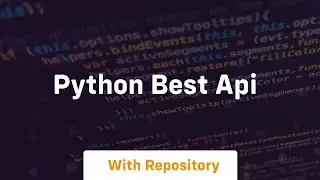 python best api