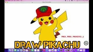 Draw Pikachu 😍🥳 Using Python Turtle Graphics | Pokemon | Anime | Pycharm