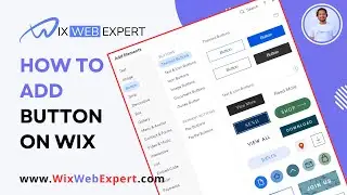 How to add a button on Wix(Themed Button, Icon Button, Image Button, Document Button, Paypal Button)