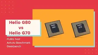 MEDIATEK HELIO G70 vs HELIO G80 🔥 | PUBG TEST | Antutu 8 Geekbench 5 Which One is Better? [Hindi]