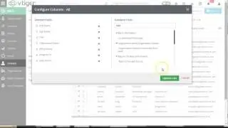 Vtiger 7 Report - Managing Columns in Module List Views