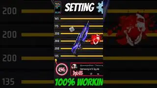 Best Settings ⚙️| Samsung A15📲 Sensi + Dpi || 2024 Free Fire ⚡ Highlights