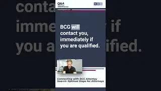 Connecting with BCG Attorney Search 
