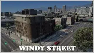Windy Street | FiveM custom map + MLO's (staircase, apartments and pizzeria) Gang Chicago Oblock