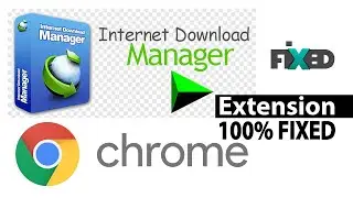 IDM extension is not working in Google Chrome Browser 2024