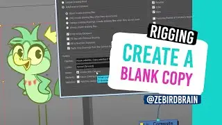 RIG - Create a QUICK blank rig template (Harmony 17)