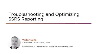 SSRS Skills: Troubleshooting and Optimizing SSRS Reporting Course Preview