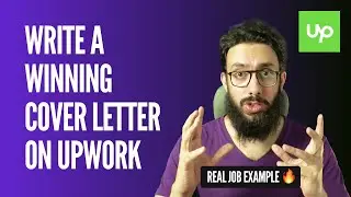 Effectively applying for jobs on Upwork (real-life example)