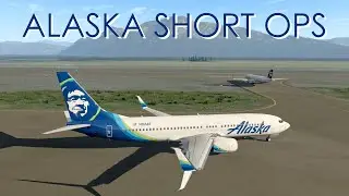 Alaska Airlines Short Hops | VATSIM | 737 | xEnviro 1.17