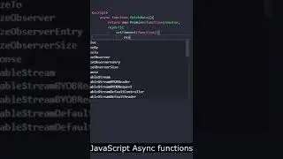 JavaScript Async Function #shorts #reels #trending #trend #ytshorts #shortsvideo #viral #viralvideo