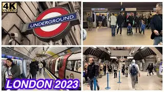 🇬🇧London Underground Tube / Travel By London Underground Tube London 2024