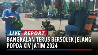 Bangkalan Terus Bersolek Jelang POPDA XIV Jatim 2024, Rapikan Ranting Pohon Redupkan Cahaya Lampu