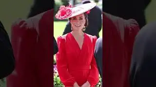 Цвет Фламенко. Образ Кейт Миддлтон на королевских скачках Royal Ascot 2023