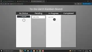 Todo List in Kanban Board Using PHP and MySQL with Source Code