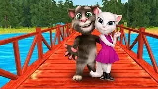 КТО КРУЧЕ ГОВОРЯЩИЙ КОТ ТОМ   TALKING TOM ПРОТИВ ГОВОРЯЩАЯ АНДЖЕЛА   TALKING