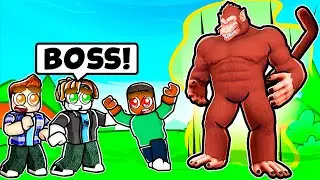 I Transformed into the MONKEY BOSS in Anime Fighting Simulator X... (Roblox)