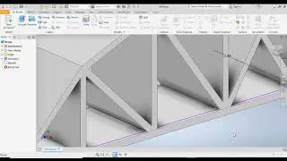 Bevil Jarrell Bridge modeled in Inventor Professional