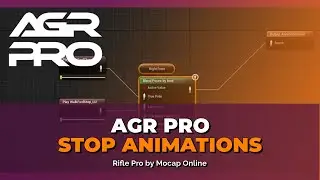 Rifle Pro Stop Animations with AGR PRO (free plugin) - UE4 Tutorial