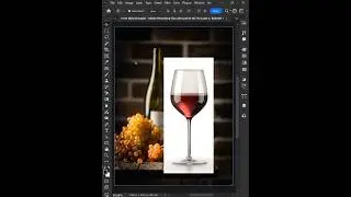 Photoshop Tips 2024 - How to Transparent glass 