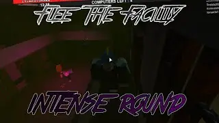 The Most Intense Round of Flee The Facility (Roblox)