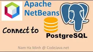 How to Connect to PostgreSQL Database in NetBeans IDE