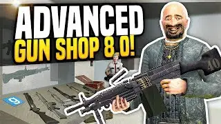 *NEW* ADVANCED GUN SHOP 8.0 - Gmod DarkRP | Building a Slide!